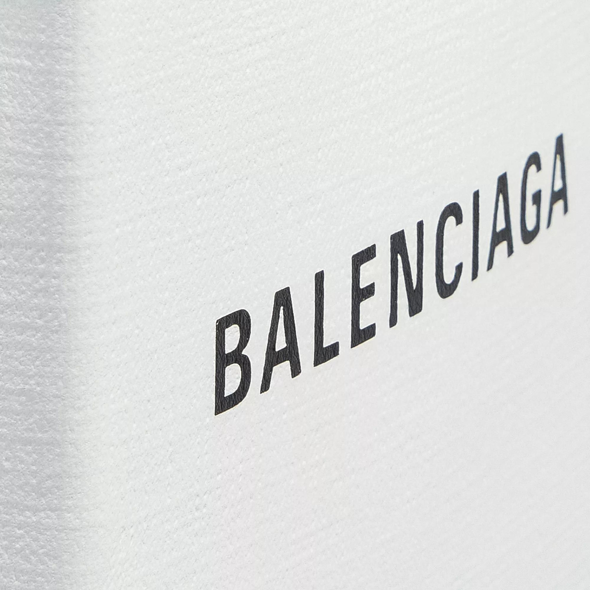Thumbnail - Balenciaga Crossbody Bags - Black Front Logo Top Handle Bag - Gr. unisize - in Weiß - für Damen