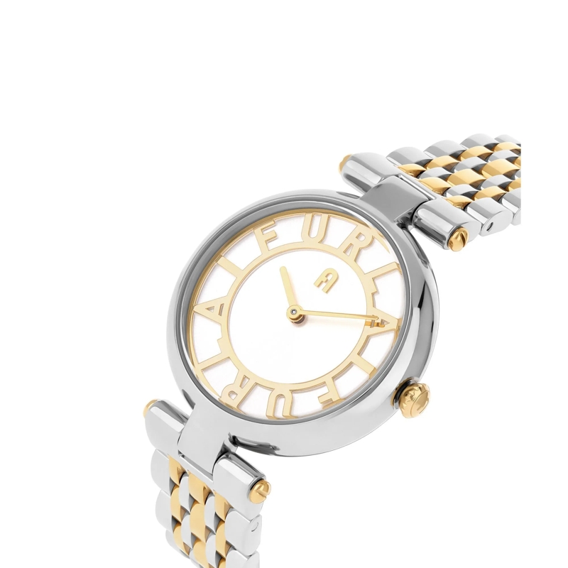 Furla Quarzuhr Analoge Uhr Furla New Club silber(Image 4)