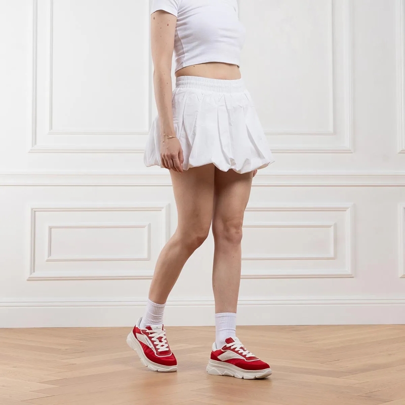 Copenhagen Low-Top-Sneaker CPH56 Material Mix Red(Image 2)