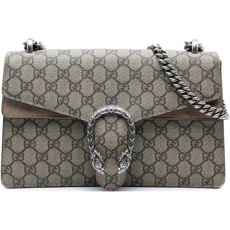 Gucci Sac à bandoulière Medium GG Supreme Dionysus Shoulder Bag braun