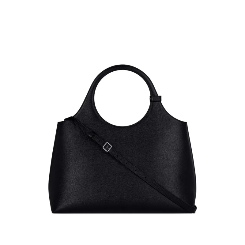 Courrèges Schultertasche Circular Top Handle Bag Black