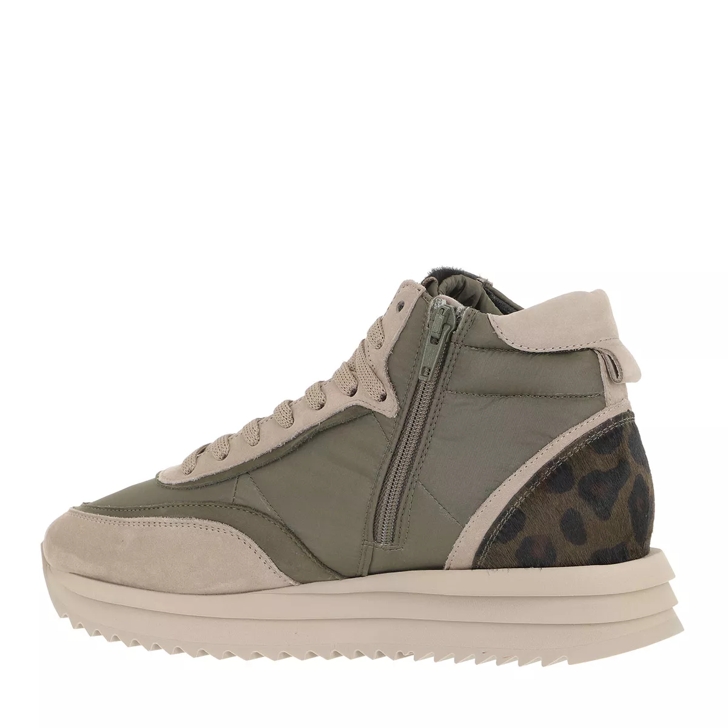 Kennel Schmenger Jazz Sneaker Olive Taupe plateausneaker