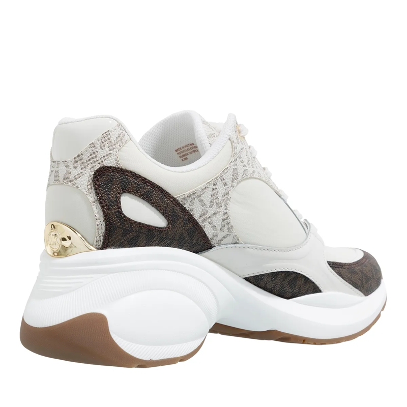 MICHAEL Michael Kors Low-Top-Sneaker Zuma Trainer Brown Multi(Image 4)