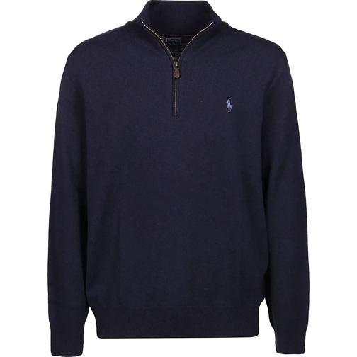 Ralph Lauren  Half Zip Sweater Blue blau