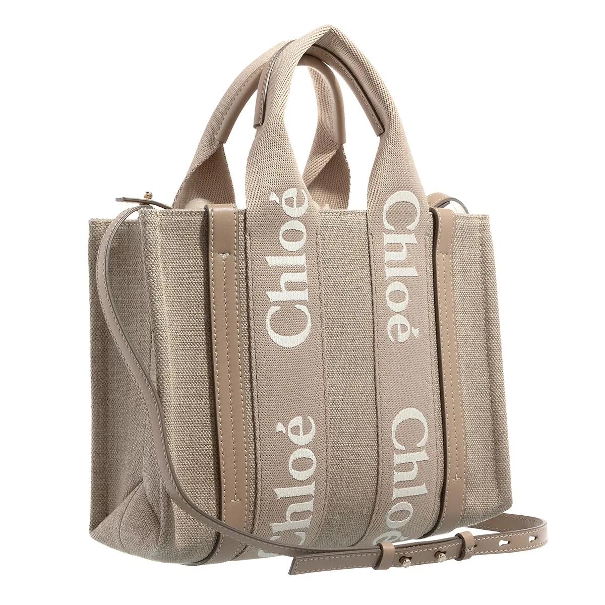 Chloé Totes & shoppers Small Woody Tote Bag in bruin