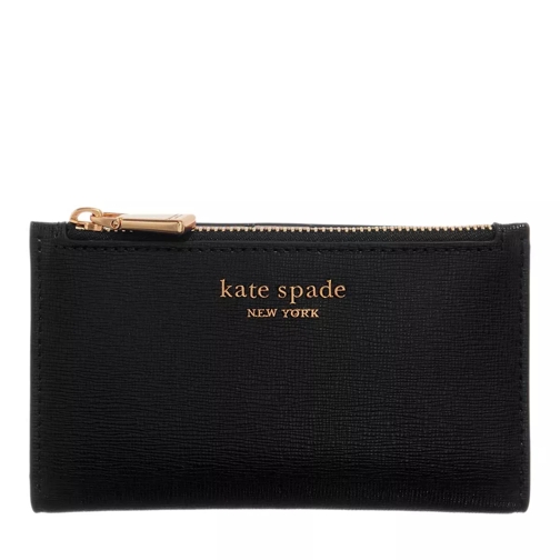 Kate Spade New York Morgan Saffiano Leather Black Portafoglio a due tasche