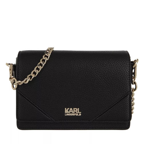 Karl Lagerfeld K/Stone Crossbody A999 Black Crossbody Bag