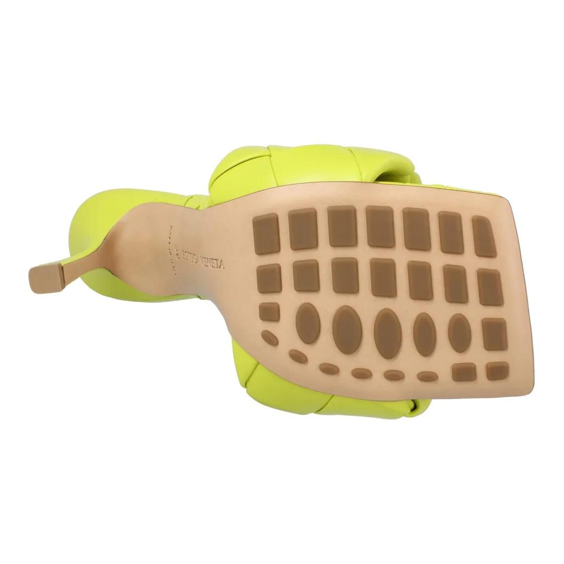 Thumbnail - Bottega Veneta Slipper & Pantoletten - Lido Mule Yellow - Gr. 38 (EU) - in Gelb - für Damen