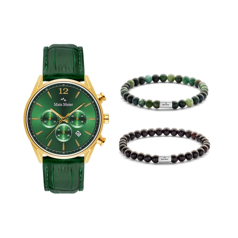 Mats Meier Chronographe Grand Combin Uhr Gold