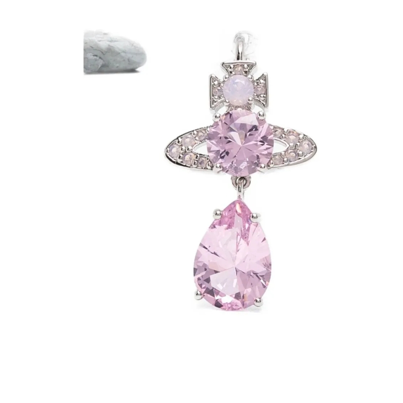 Vivienne Westwood Ohrstecker Polished Silver-Tone Drop Earrings Not Applicable