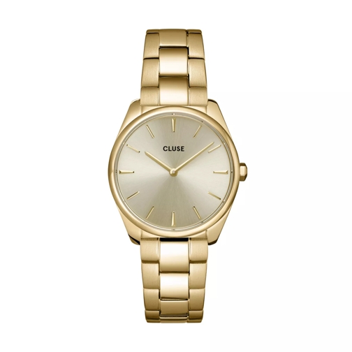 CLUSE Quartz Horloge CLUSE FÃ©roce Petite damen Uhr Gold CW11212 Gold farbend