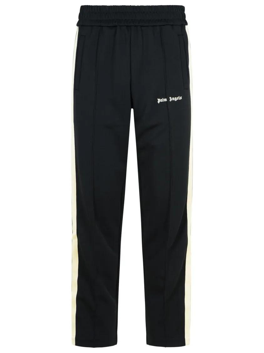 Palm Angels - Jogger%27 Black Polyester Pants - Größe L - schwarz