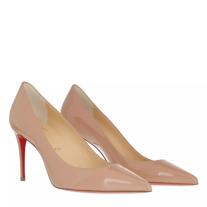 Christian louboutin beige high hot sale heels