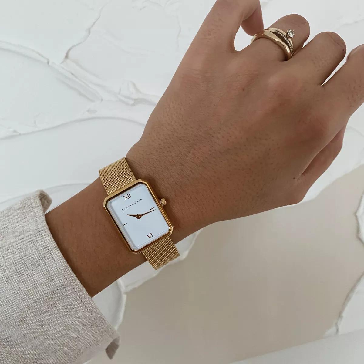 Kapten Son Grace Mesh gold Quartz Watch