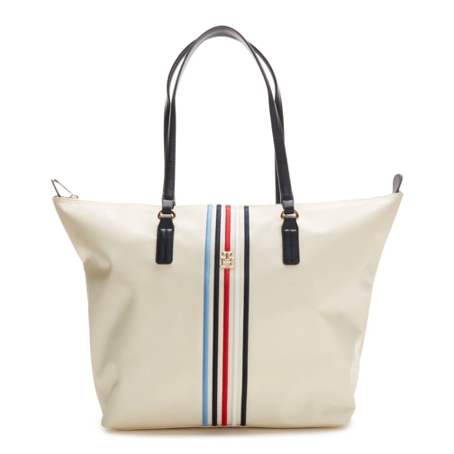 Tommy Hilfiger Tommy Hilfiger Poppy damen Shopper Weiß AW0AW15981 Weiß Borsa da shopping