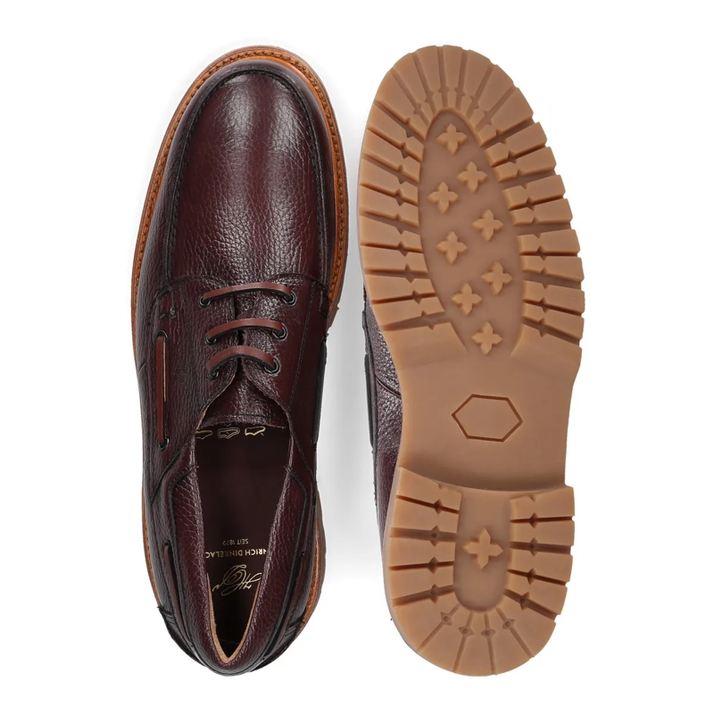 Heinrich Dinkelacker Bootsschuhe Bootsschuh Miami Plain T bordeaux(Image 4)