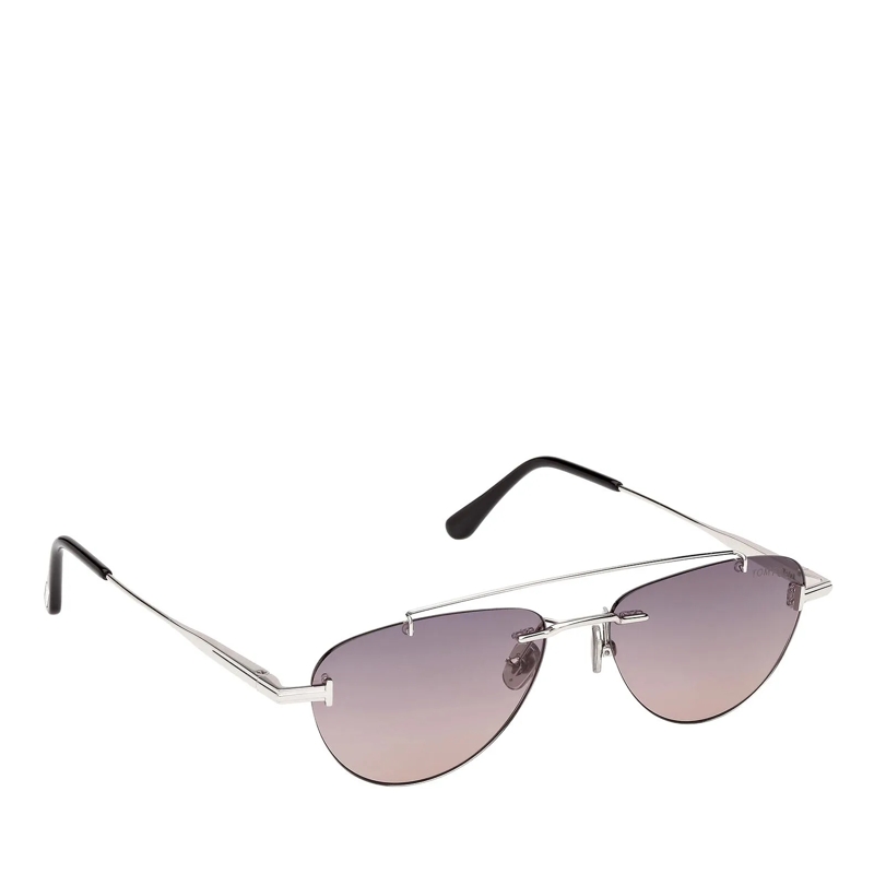 Tom Ford Sonnenbrille ASTOR-02 Shiny Palladium