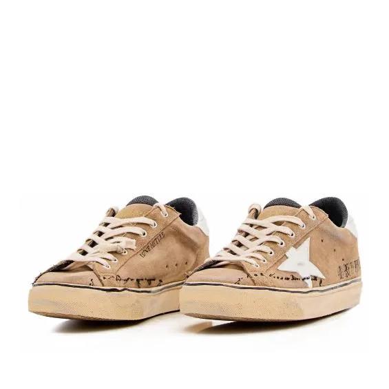 Golden Goose Low-Top Sneaker - Superstar Sneakers - Gr. 40 (EU) - in Braun - für Damen