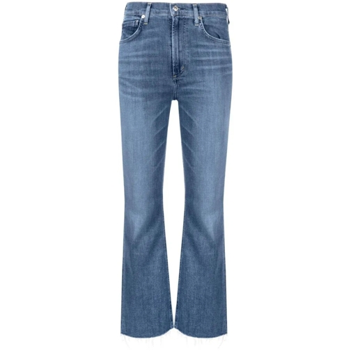 Citizens Of Humanity Jeans Isla Cropped Bootcut Jeans Blue