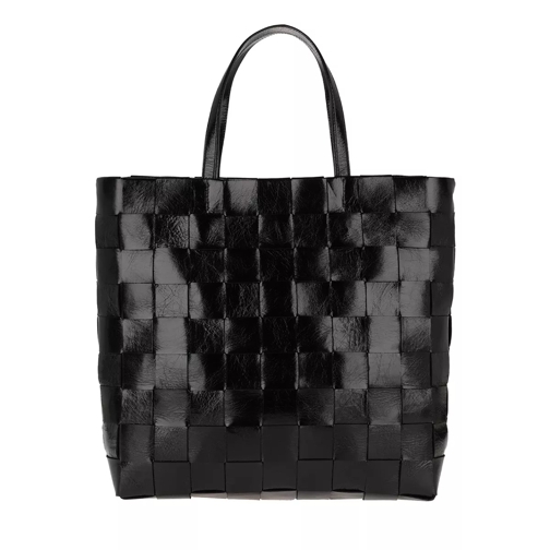 Abro Chessboard Black/Nickel Shopping Bag