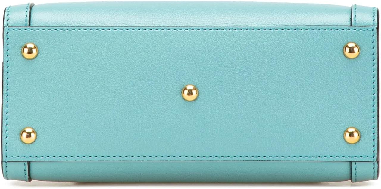 Thumbnail - Gucci Hobo Bags - 2016-present Mini Leather Bamboo Diana Satchel - Gr. unisize - in Blau - für Damen
