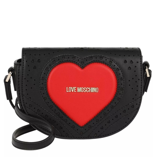 Love Moschino Handle Bag Nero/Rosso Crossbody Bag