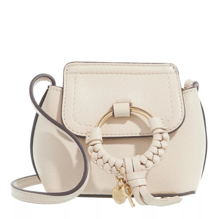 See By Chlo Joan Micro Shoulder Bag Cement Beige Micro Tas