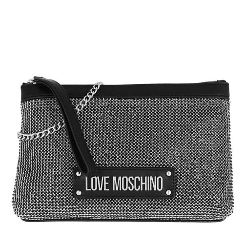 Love Moschino Handbag Black Crystal Crossbody Bag
