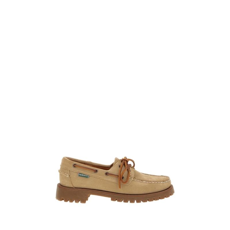 Sebago Balletschoenen Ranger Suede Loafers With Handcrafted Design Neutrals
