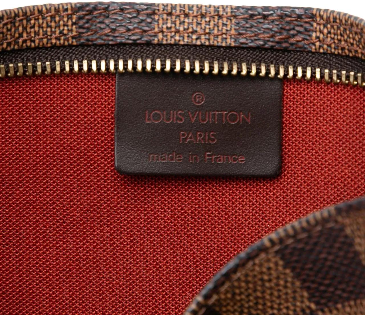 Thumbnail - Louis Vuitton Hobo Bags - Damier Ebene Pochette Accessoires - Gr. unisize - in Braun - für Damen