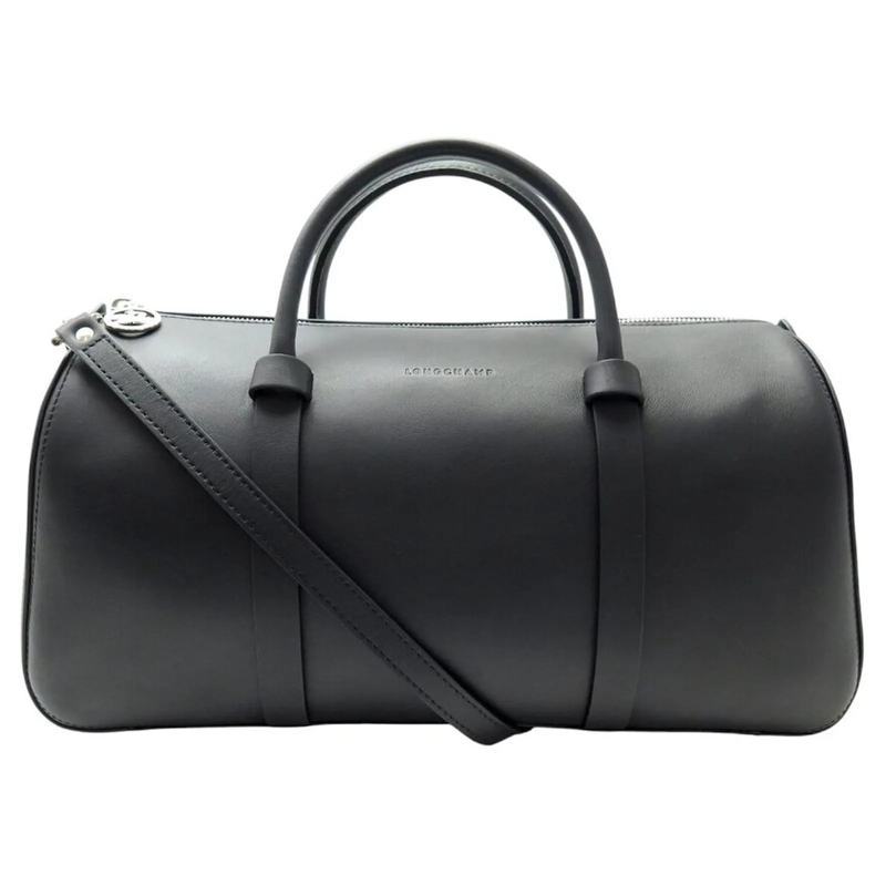 Longchamp Crossbody Bag NEUE LONGCHAMP DAYLONG L 10282HFK001 SCHWARZE LEDE schwarz