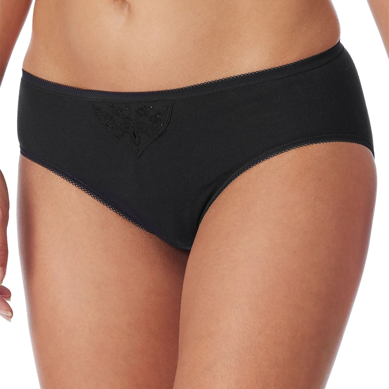 SCHIESSER  Cotton Essentials 2er Pack schwarz(Image 2)