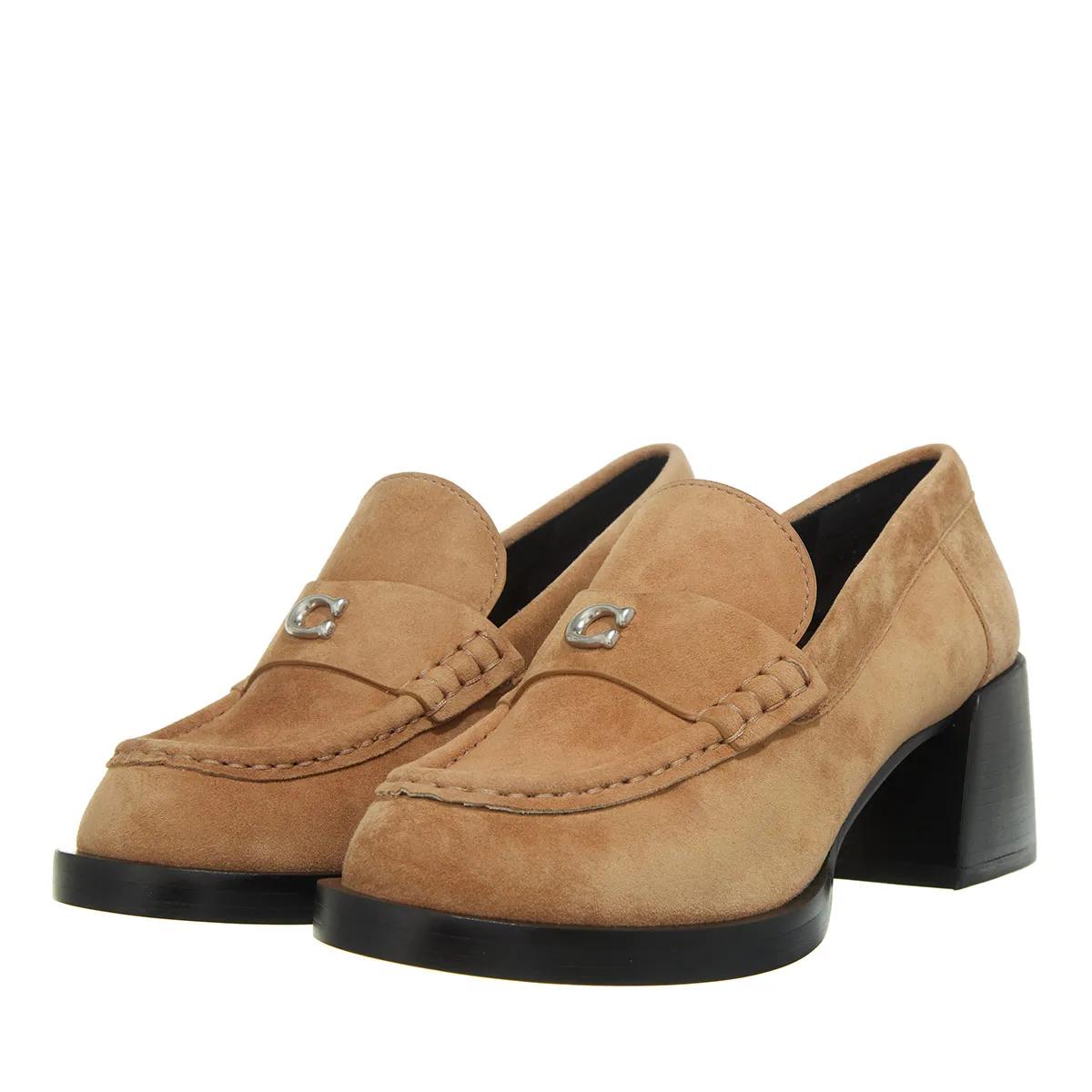 Coach Loafers & Ballerinas - Natalie Suede Loafer - Gr. 36,5 (EU) - in Braun - für Damen