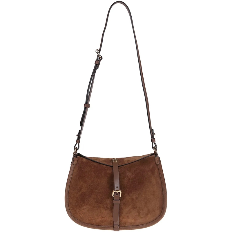 Etro Fourre-tout Pony Crossbody Bag Brown braun