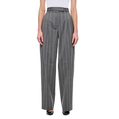 Sportmax  Andalo Pinstripes Pants Grey