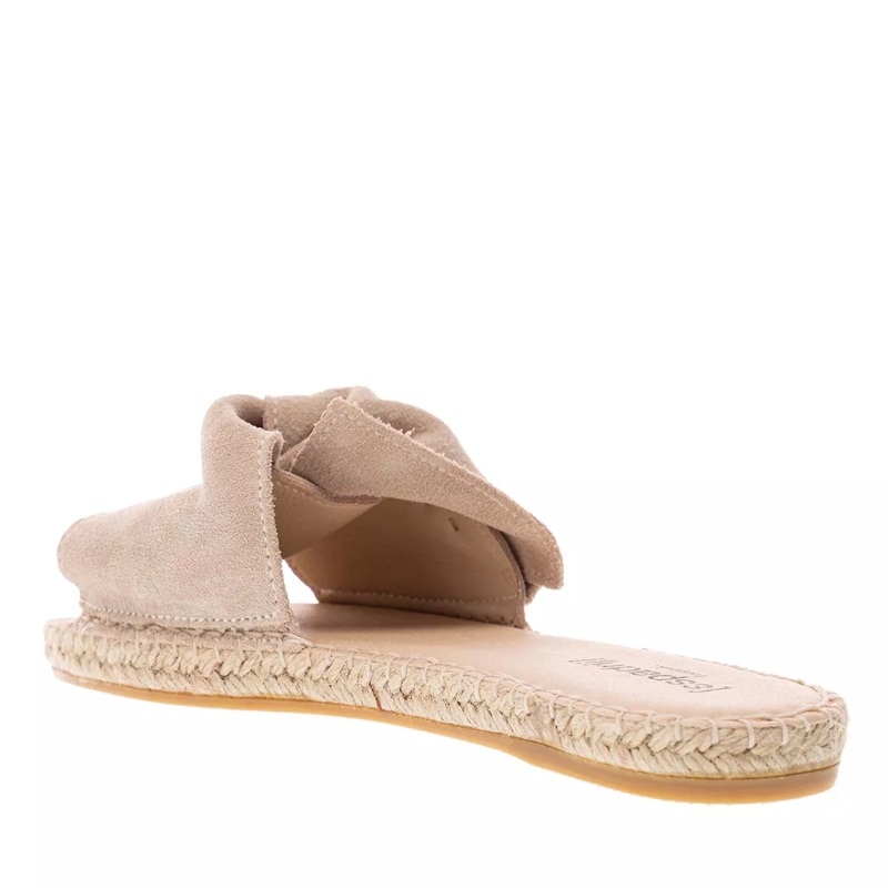 Espadrij l’originale Slides Plage Boucle Velour Beige(Image 2)