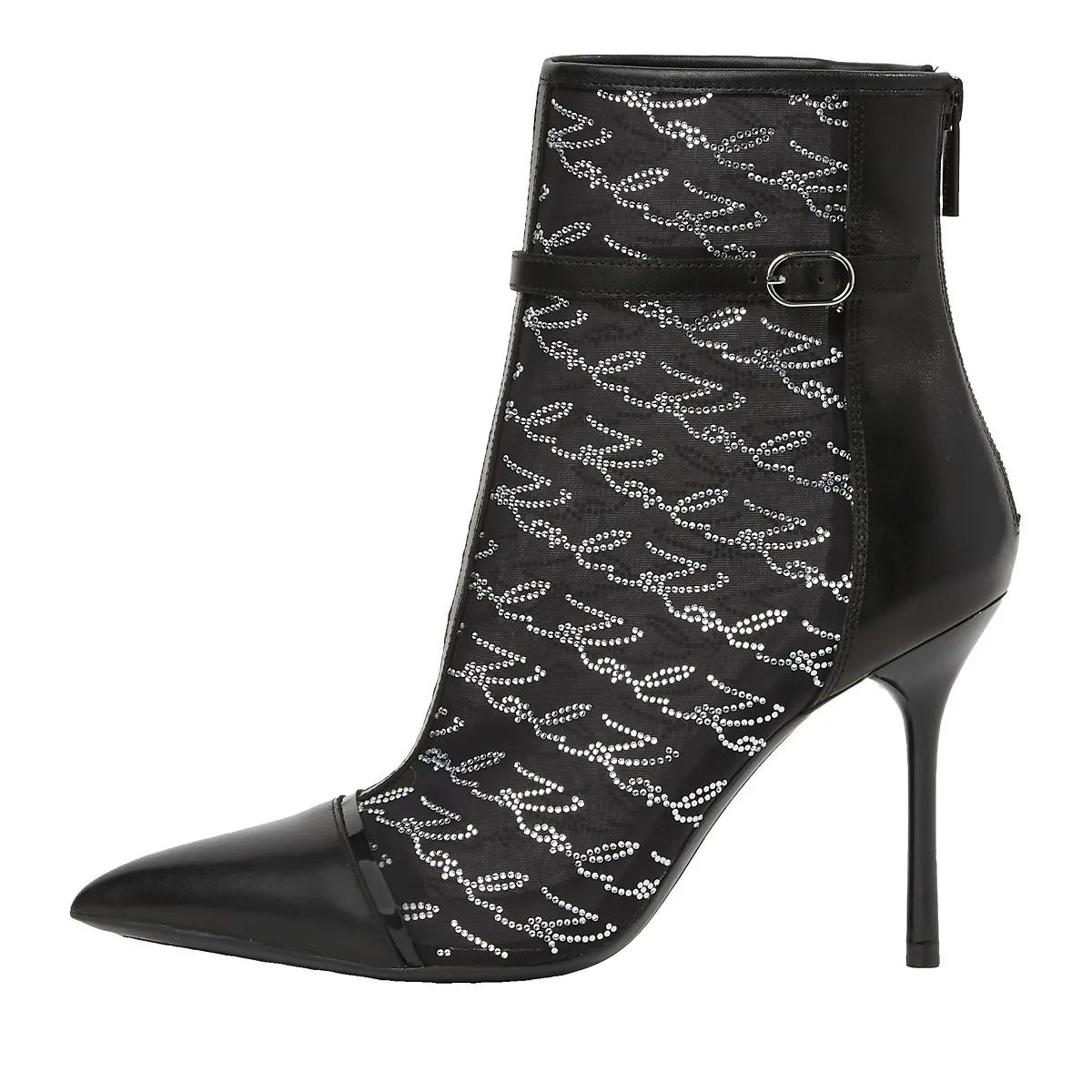 Thumbnail - Karl Lagerfeld Stiefeletten - Signia Funkelnde Stiefeletten - Gr. 39 (EU) - in Schwarz - für Damen