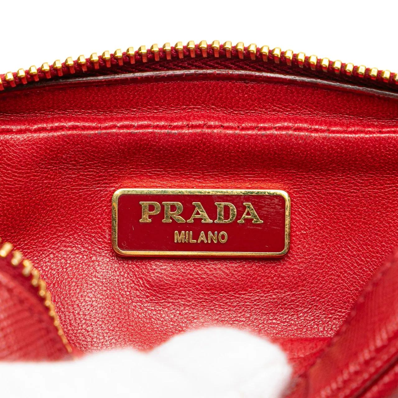 Thumbnail - Prada Kosmetiktaschen - Saffiano Pouch - Gr. unisize - in Rot - für Damen