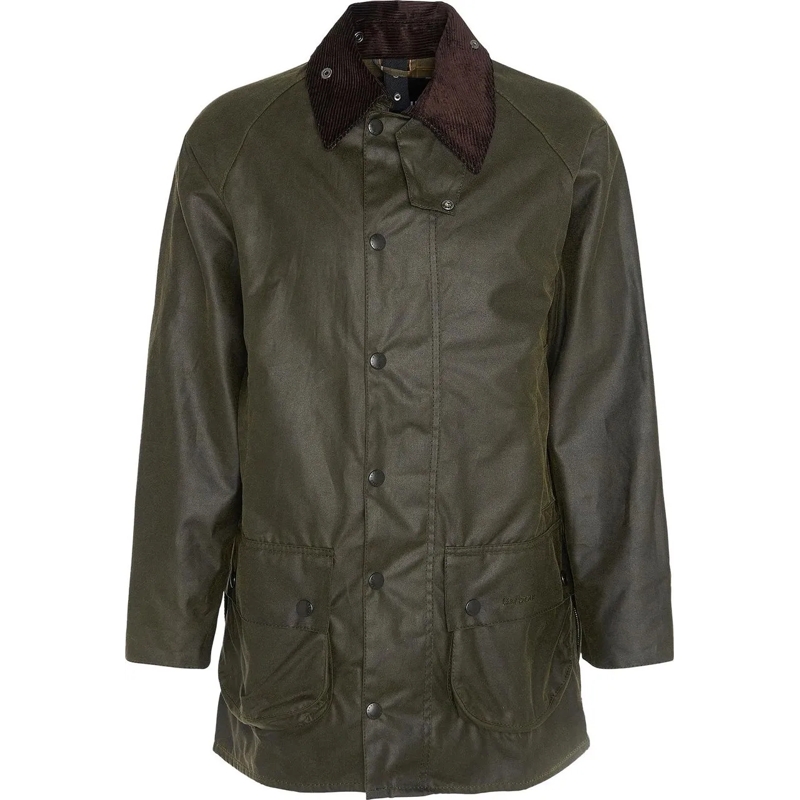 Barbour Übergangsjacke BARBOUR ARCHIVE BEAUFORT WAXED OLIVE JACKET grün