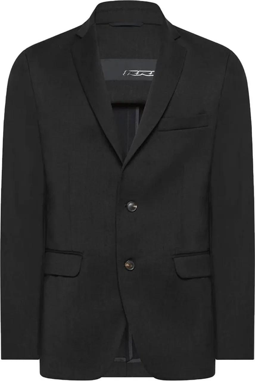 Thumbnail - Rrd - Tailored Black Blazer With Notch Lapel - Größe 48 - schwarz