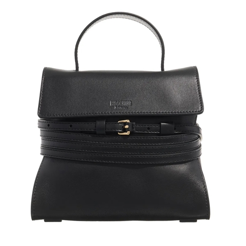 Moschino Satchel Nappa Nero