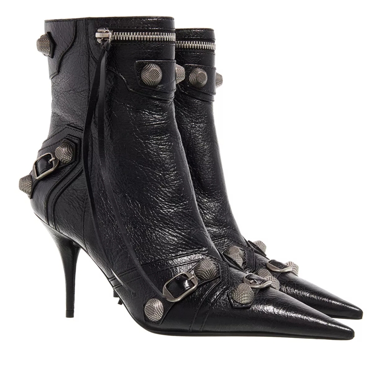 Balenciaga Cagole 90mm Bootie Black | Stiefelette