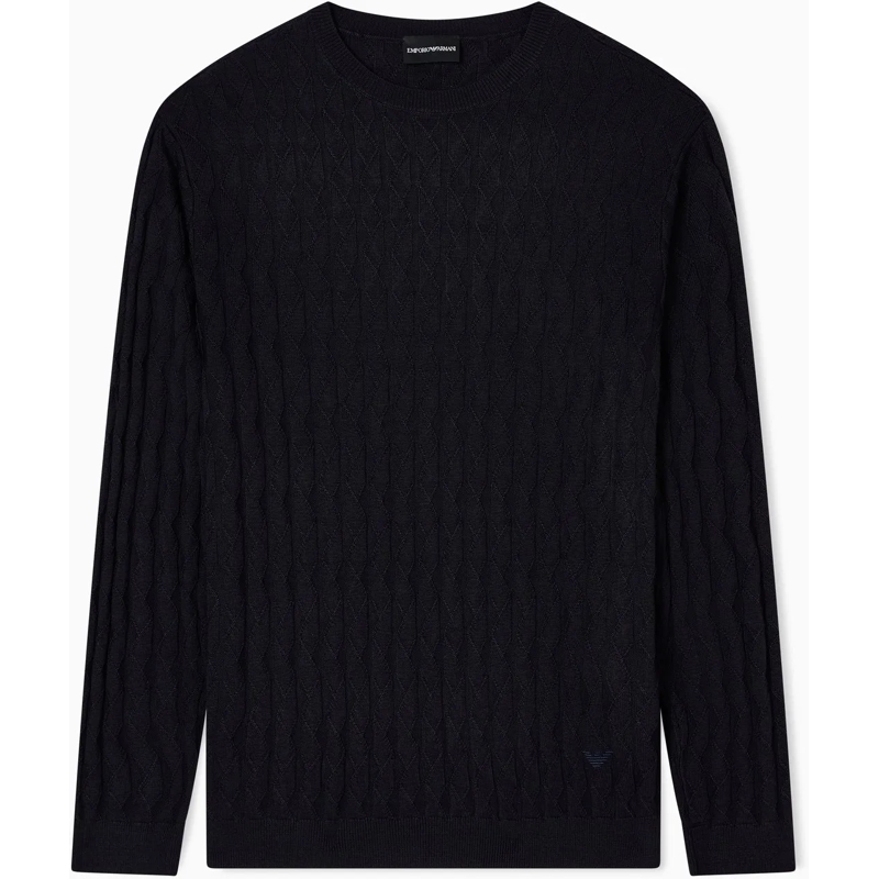Emporio Armani  Sweaters Blue Navy blau