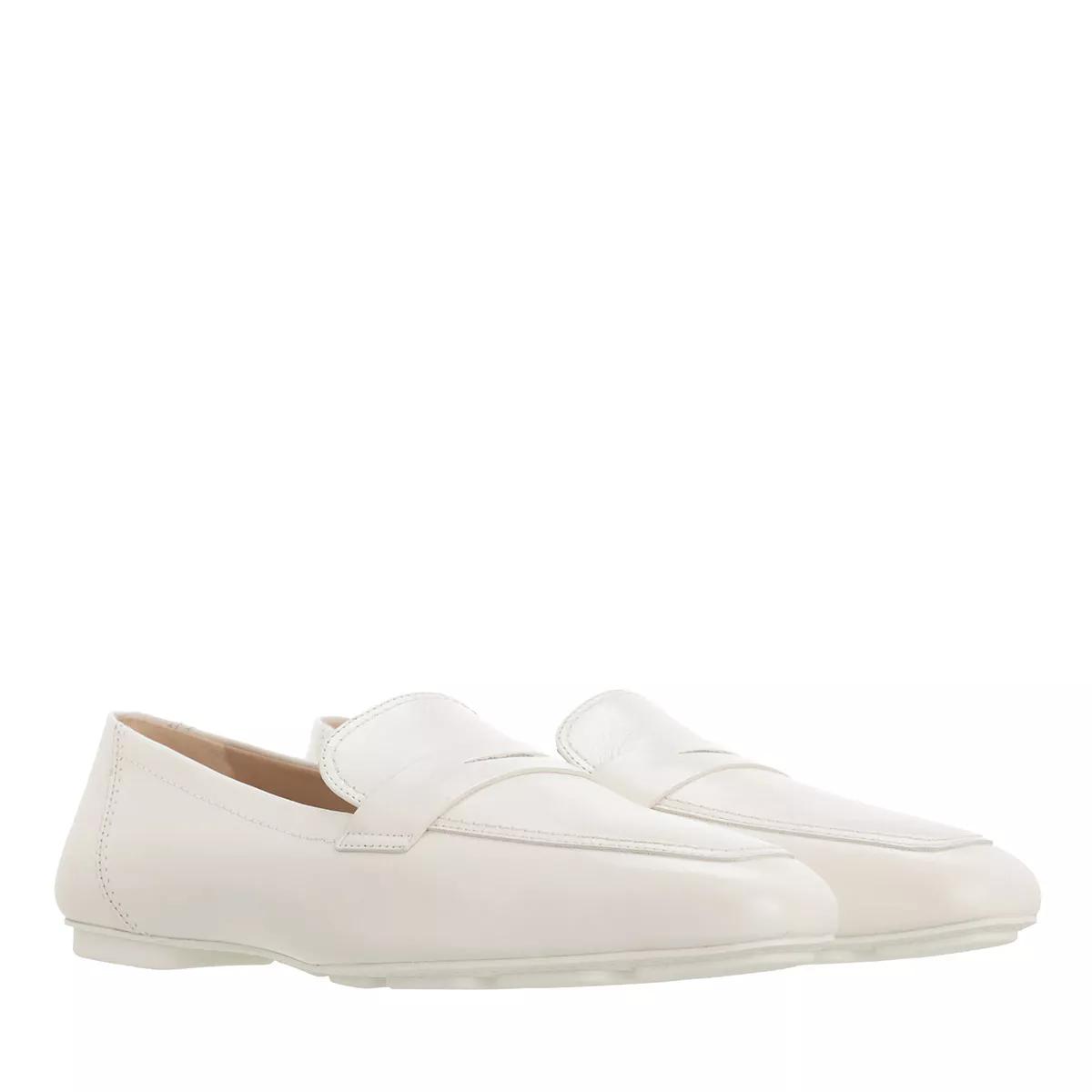 Stuart weitzman store white loafers