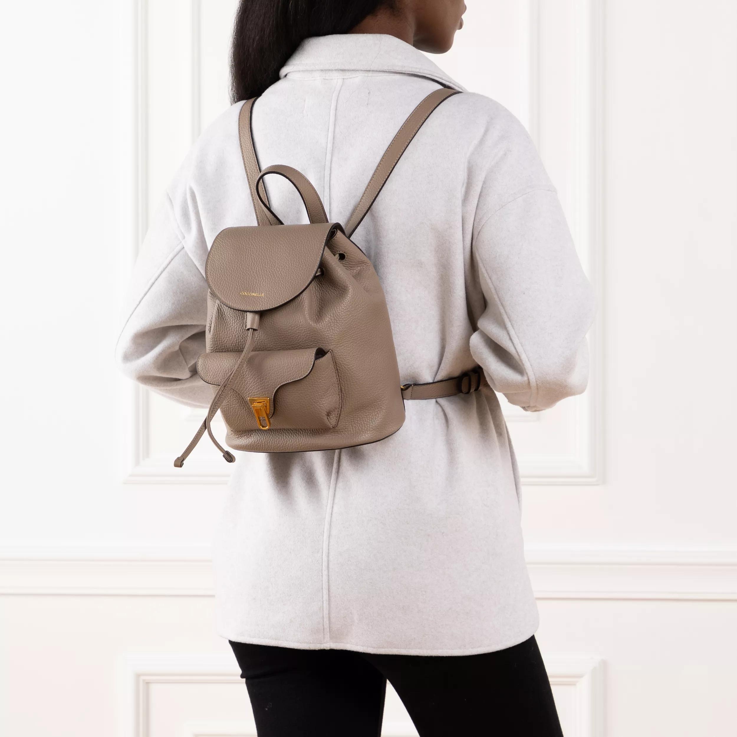 Coccinelle Beat Soft Warm Taupe Backpack