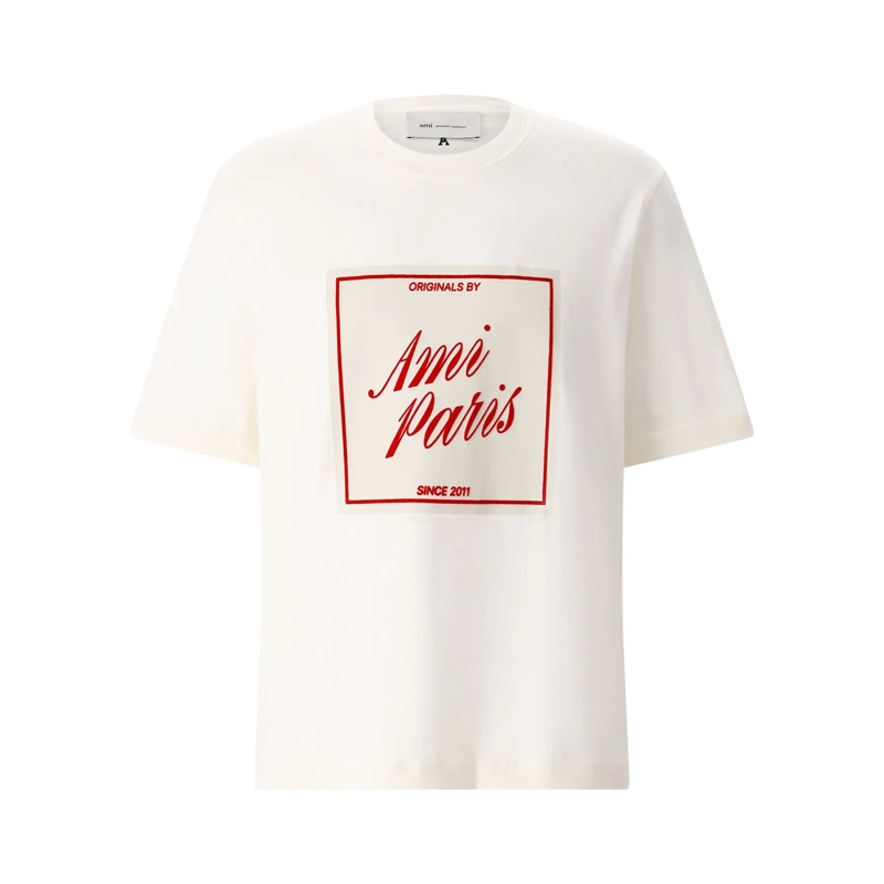 AMI Paris T-Shirt Classic White T-Shirt White