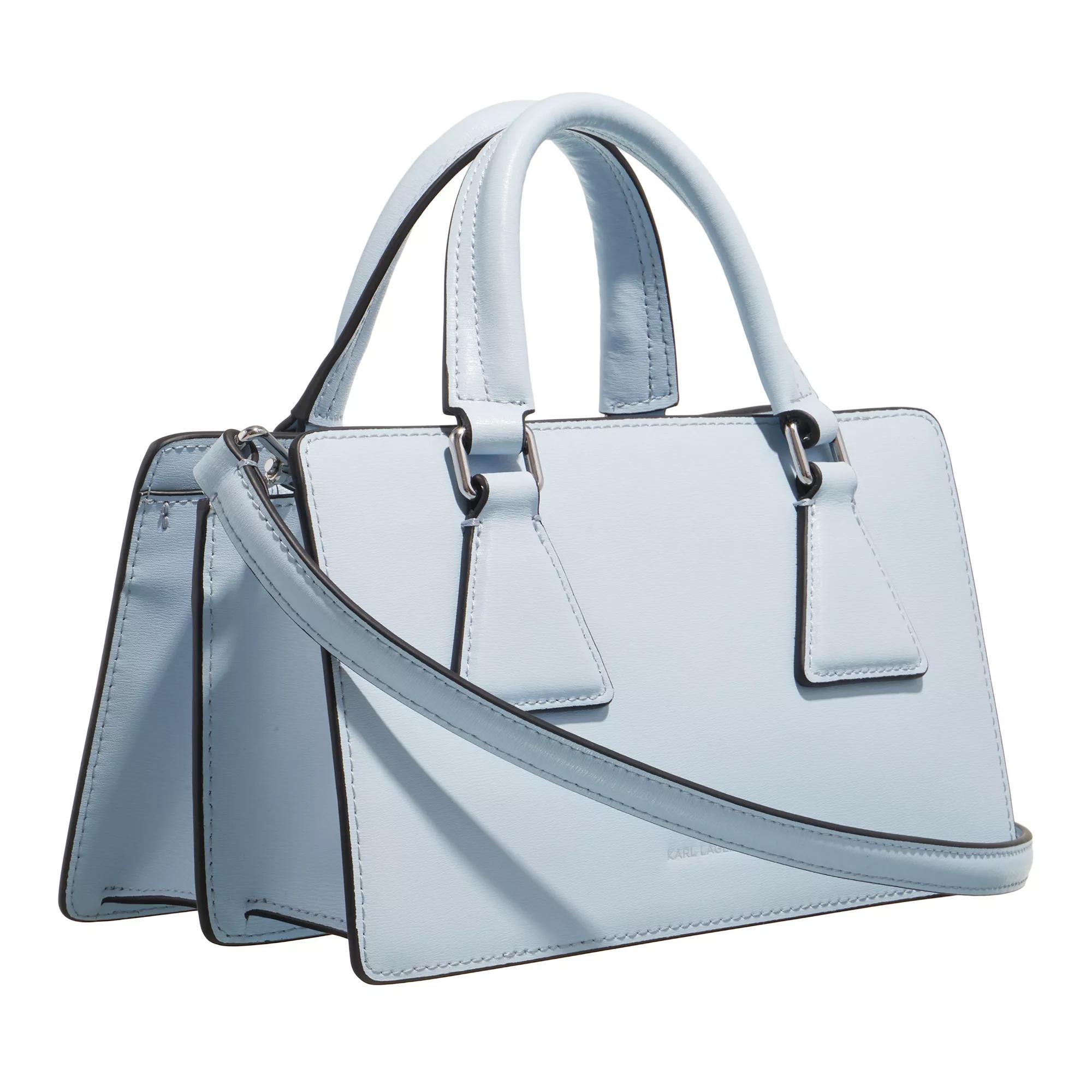 Karl Lagerfeld Crossbody bags K Lock Small Tophandle in blauw