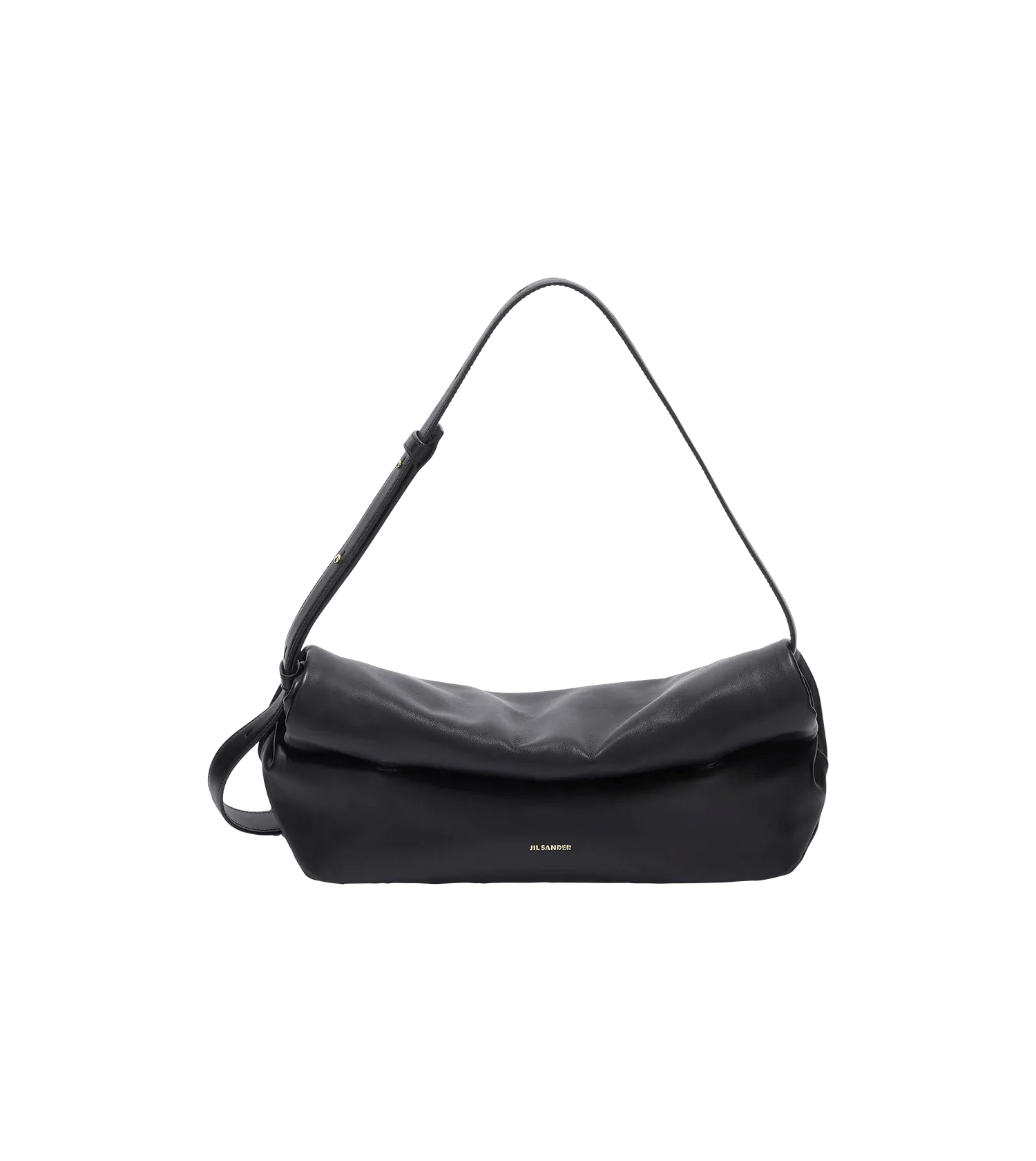 Jil Sander Crossbody Bags - Kleine Rollup Schultertasche - Gr. unisize - in Schwarz - für Damen