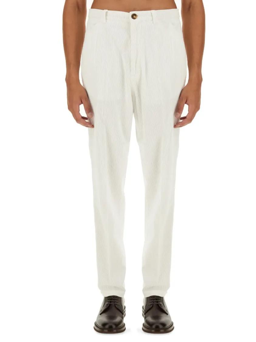 Thumbnail - Brunello Cucinelli - Corduroy Pants - Größe 50 - white