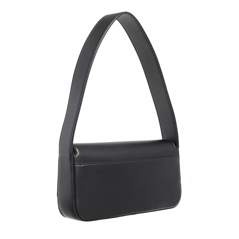 Karl Lagerfeld Schultertasche Icon K Md Flap Shb Leather Black(Image 3)